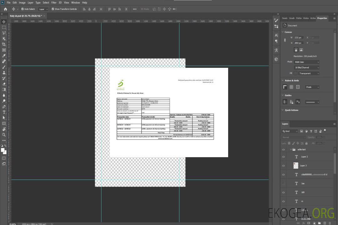 Modèle Excel et PDF de relevé bancaire d'Oman Bank Dhofar template Modèle Excel et PDF de relevé bancaire d'Oman Bank Dhofar template
